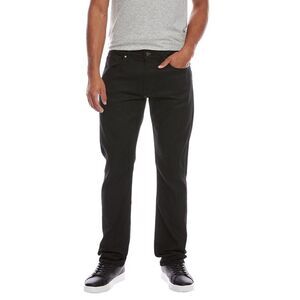 7 For All Mankind Mens The Straight Black Jean, Black